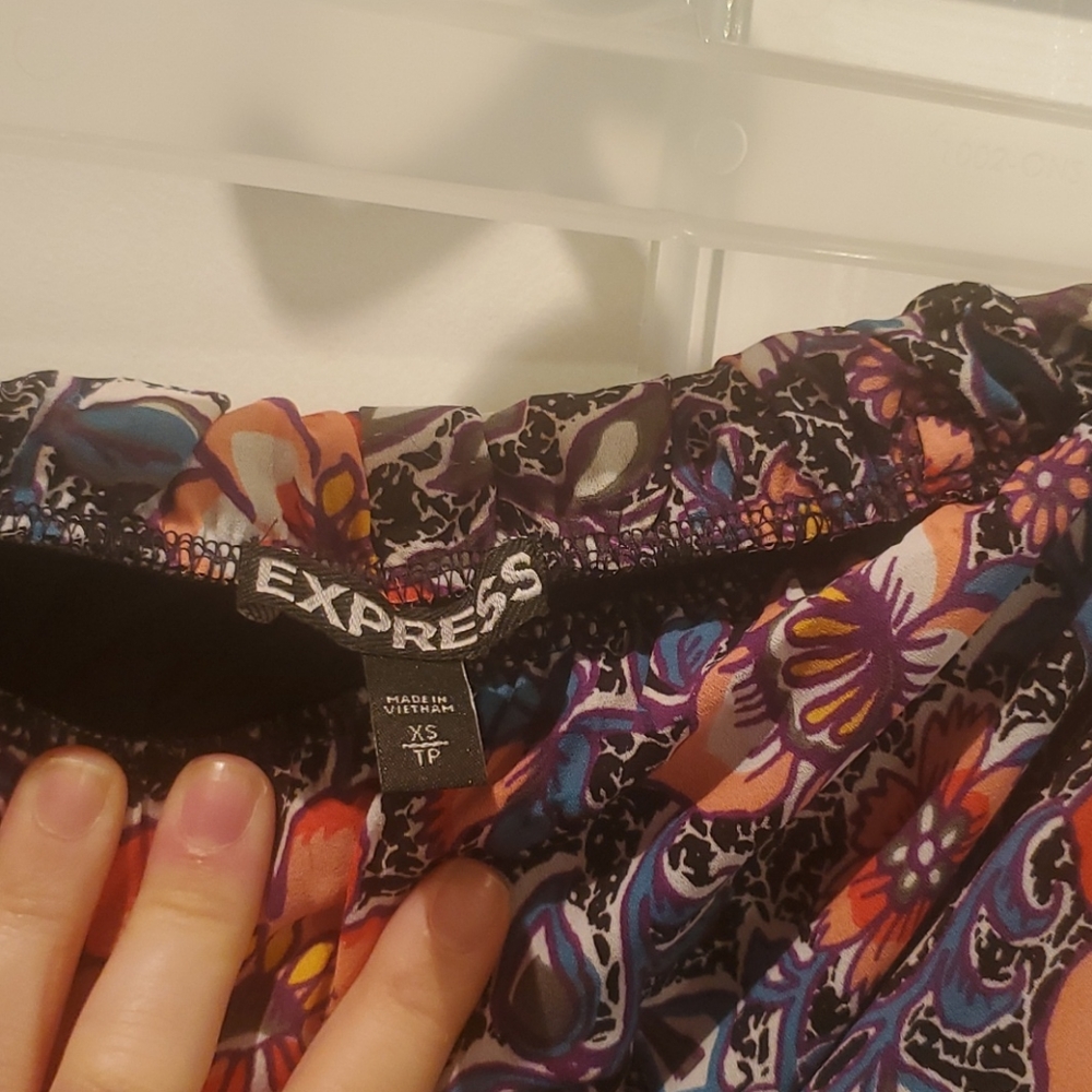 Strapless Floral Dress - Picture 3 of 6